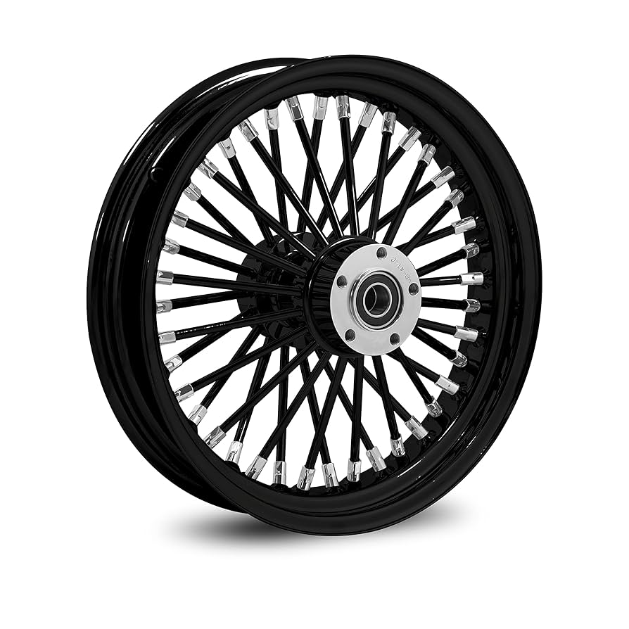 Amazon.co.jp: 16インチ ハーレーファットスポークホイール 16x3